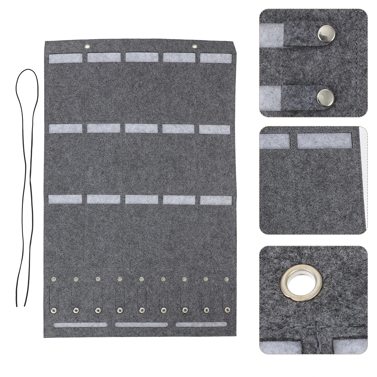 

1 pc Storage Bag Large Jewelry Storage Bag Capacity Multi Grids Sunglasses Watch Jewelry Organizer Home Decor/