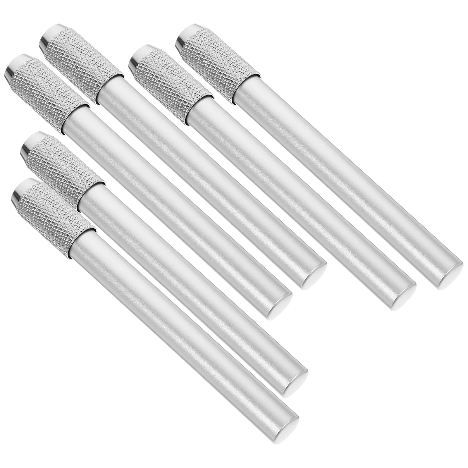 

6 Pcs Pencil Extender for Artist Sketch Holder Office Write Tool Metal Artists Home Supplies Pens +