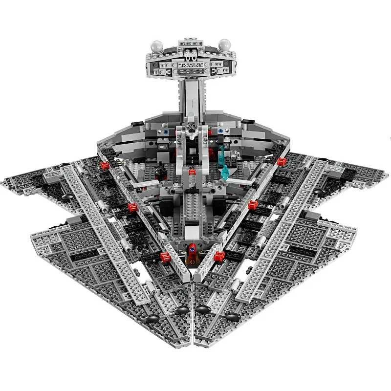 

Hot sales 1359Pcs 05062 The Imperial Super Destroyer Set Educational Building Blocks Bricks Toys 75055 Halloween Gift