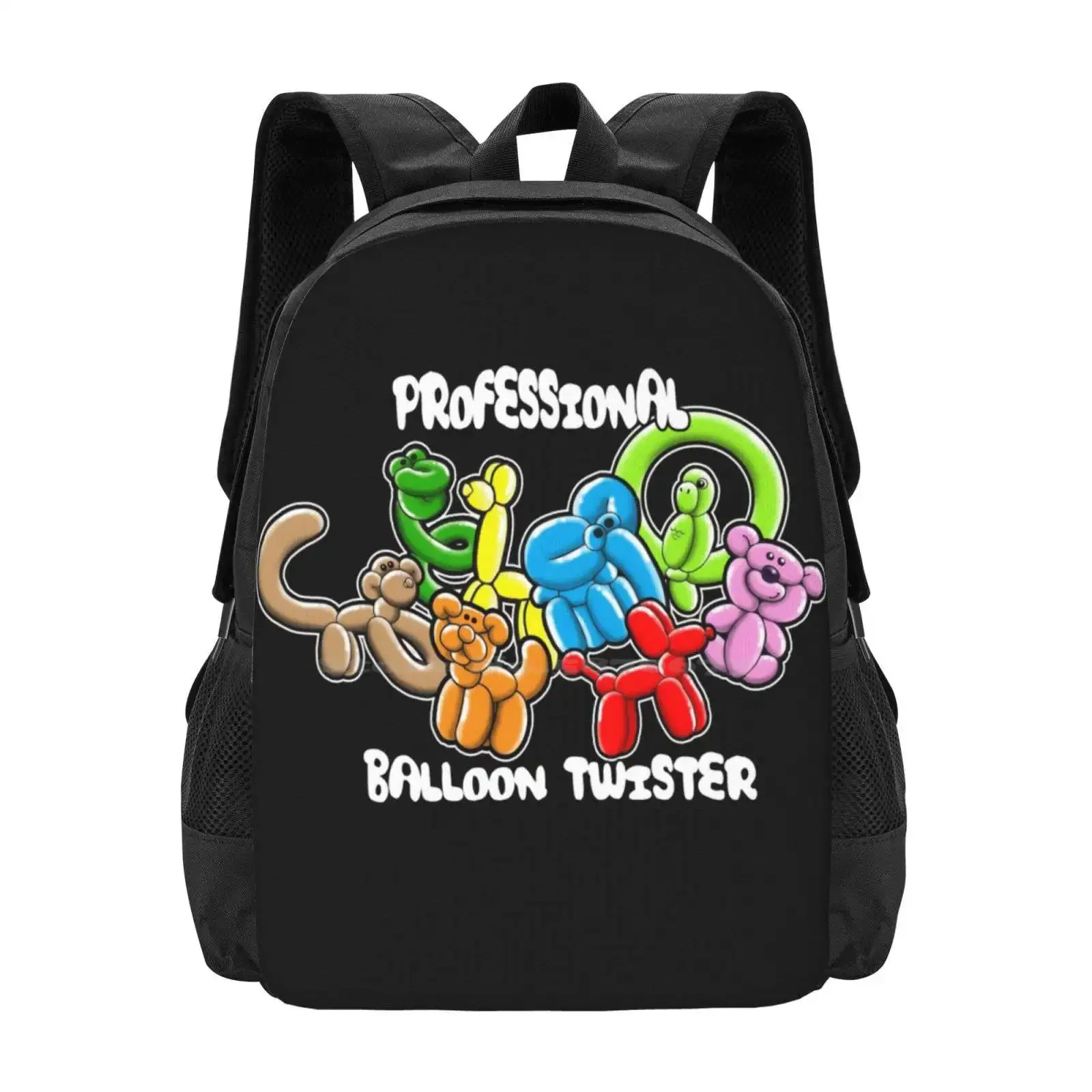 

Professional Balloon Twister On Black Hot Sale Schoolbag Backpack Fashion Bags Professional Balloonytoony Balloony Toony