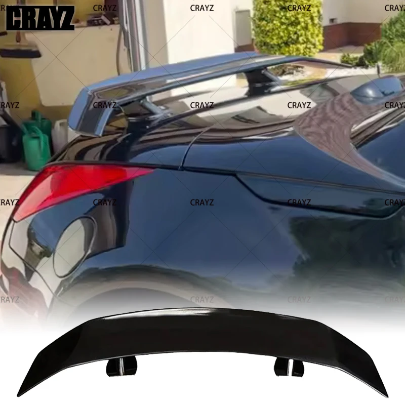 For Nissan 350Z AJT3 Fairlady Z33For Rocket Bunny GT Style Duckbill Rear Trunk Lid Wing Real Carbon Fiber Spoiler 2003-2008