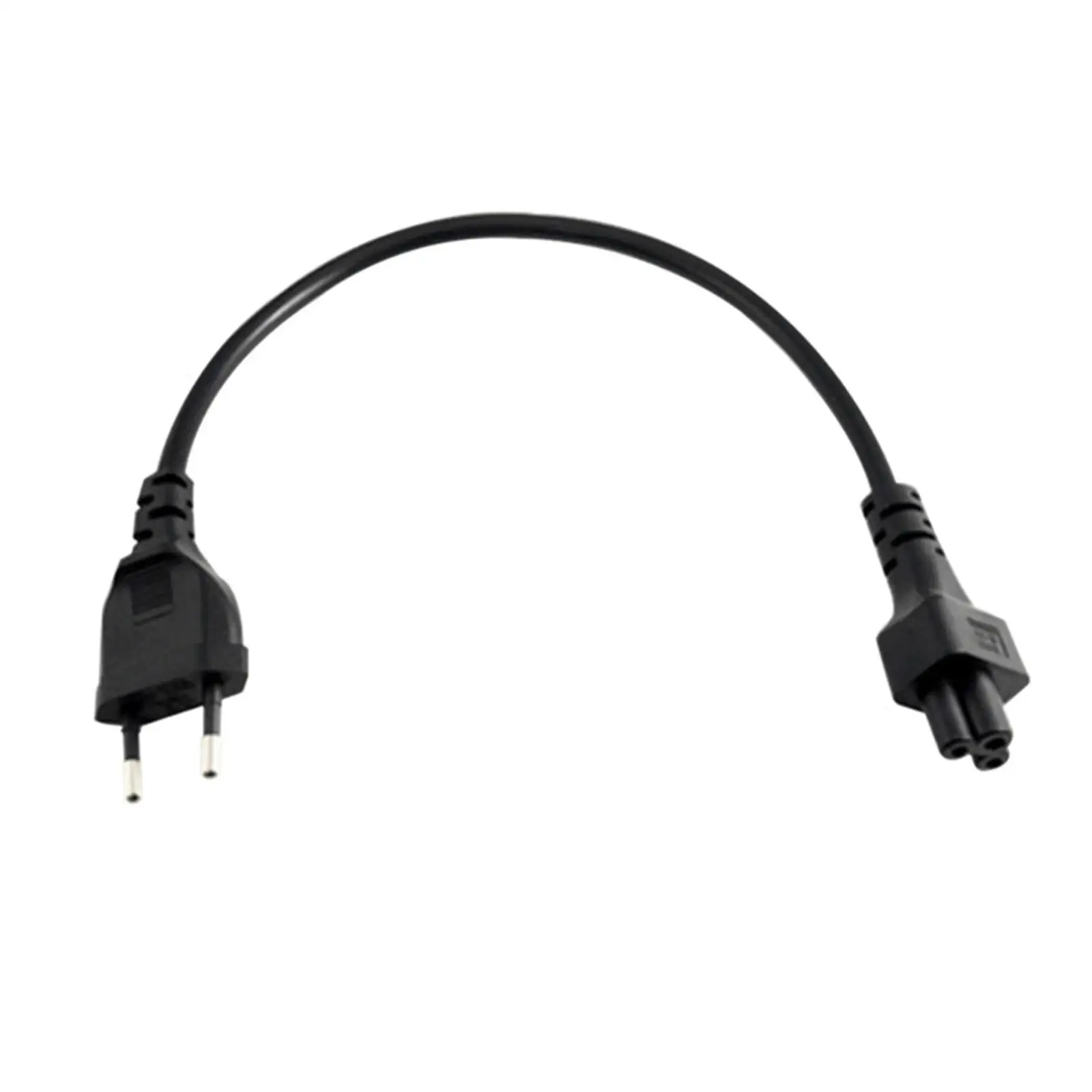 UE 2 pinos macho para cabo adaptador de alimentação fêmea IEC 320 C5 para notebook laptop