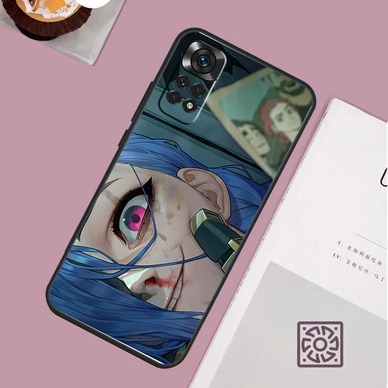 Redmi Note 12 10 9 8 11 13 Pro 9S 10S 11S 12S 휴대폰 커버, Redmi 12C 9C 10C 13C 용 아케인 케이스