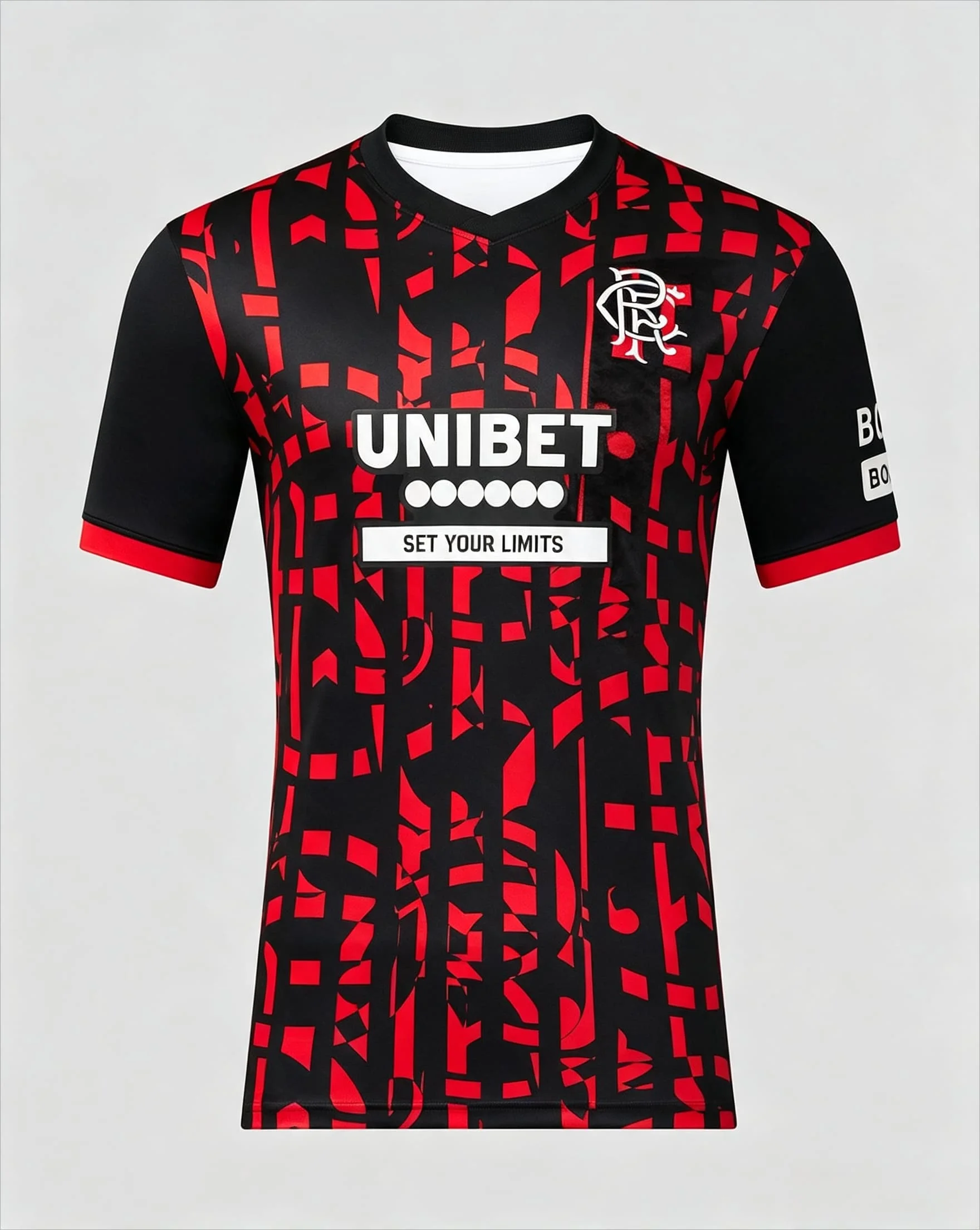 Glasgow Rangers Football Jersey 27-26 Summer 3D Print Sports Football T-shirt, Breathable Quick Drying Unisex Family Kids Tees