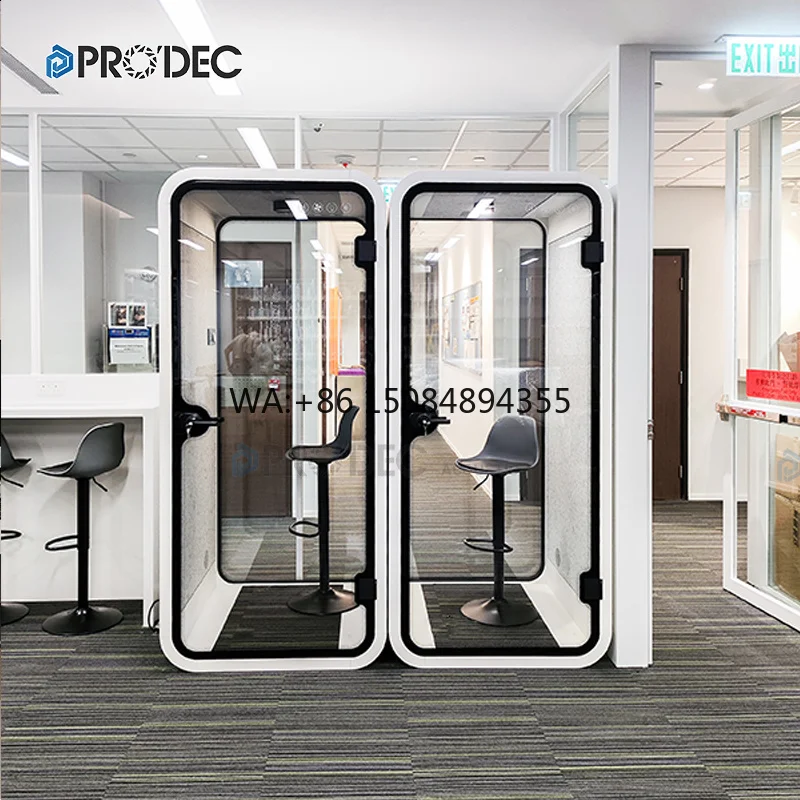Office Privacy Silence Telephone One Seat Soundproof Booth