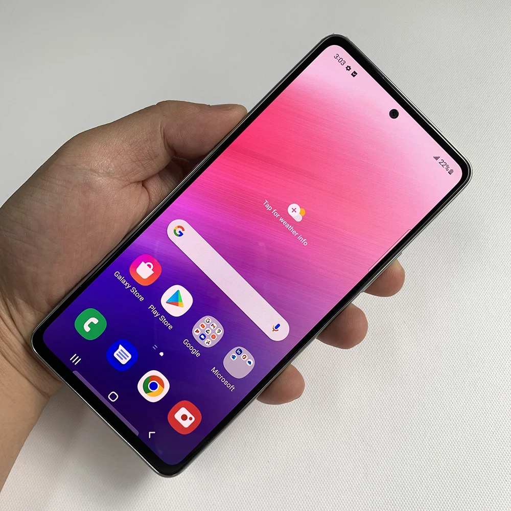 Оригинальный смартфон Samsung Galaxy A53 A536U A536B/DS 5G с NFC, 6 ГБ ОЗУ + 128 ГБ памяти, 6,5-дюймовым экраном, камерами 64 МП + 32 МП, процессором Exynos 1280 Octa-Core, Android.