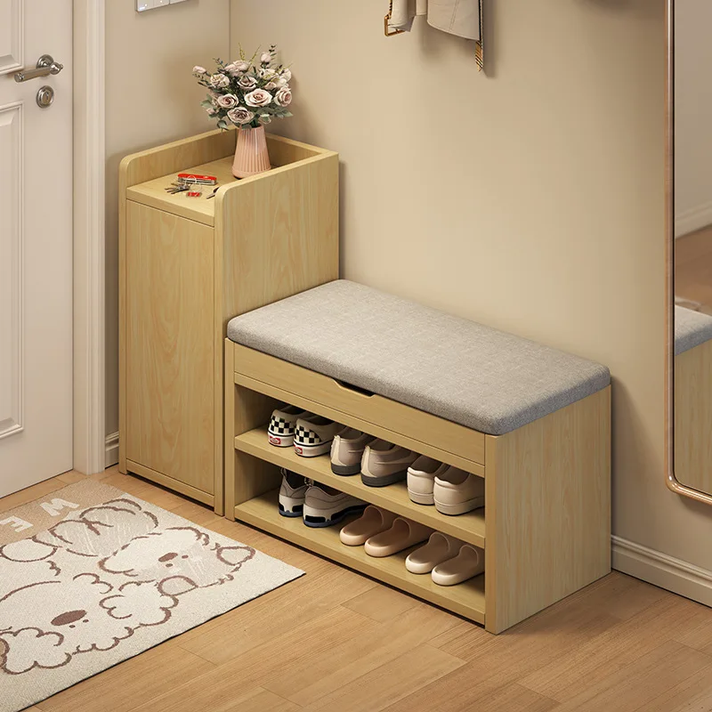 

Табурет для смены обуви, бытовой, может сидеть у двери, встроенный вход, входное хранилище.