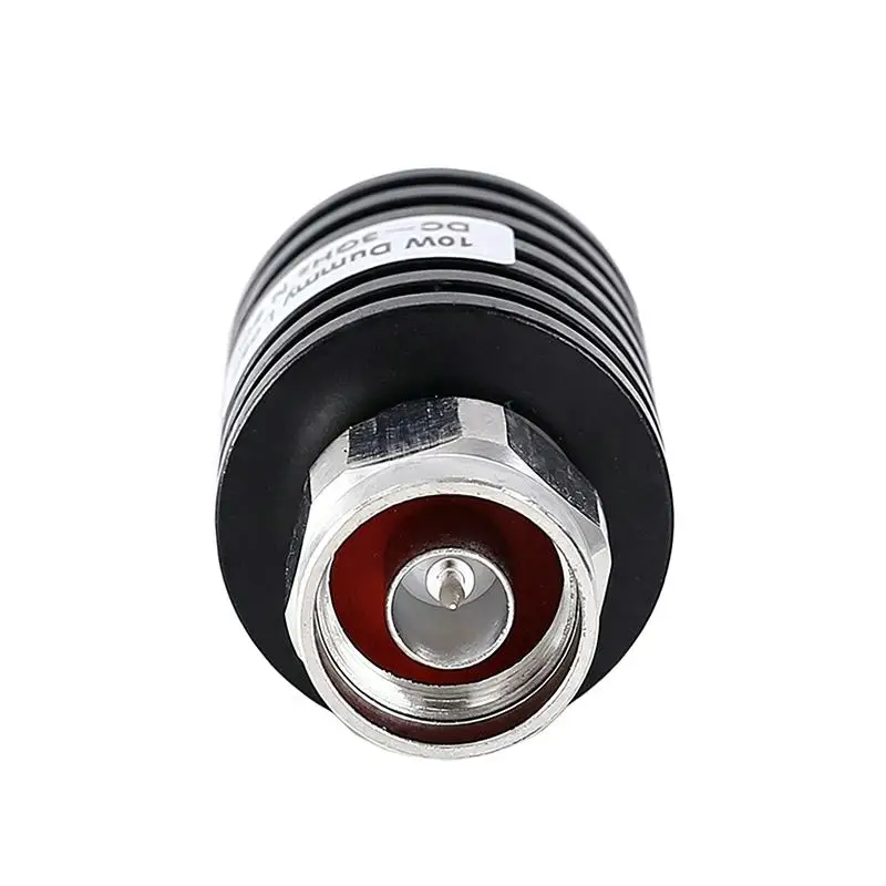 10W N Male Plug RF Coaxial Termination Dummy Load 3GHz 50ohm Nickel Plated RF Accessories