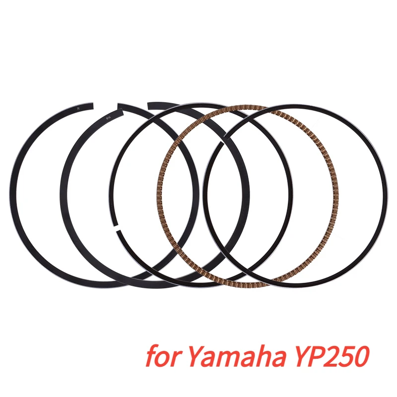 

69mm -70mm Motorcycle Piston Rings 1C0-E1603-10 for Yamaha YP250R X-MAX 250 2005-2016 VP250 XCITY 250 2007-2013 YP250