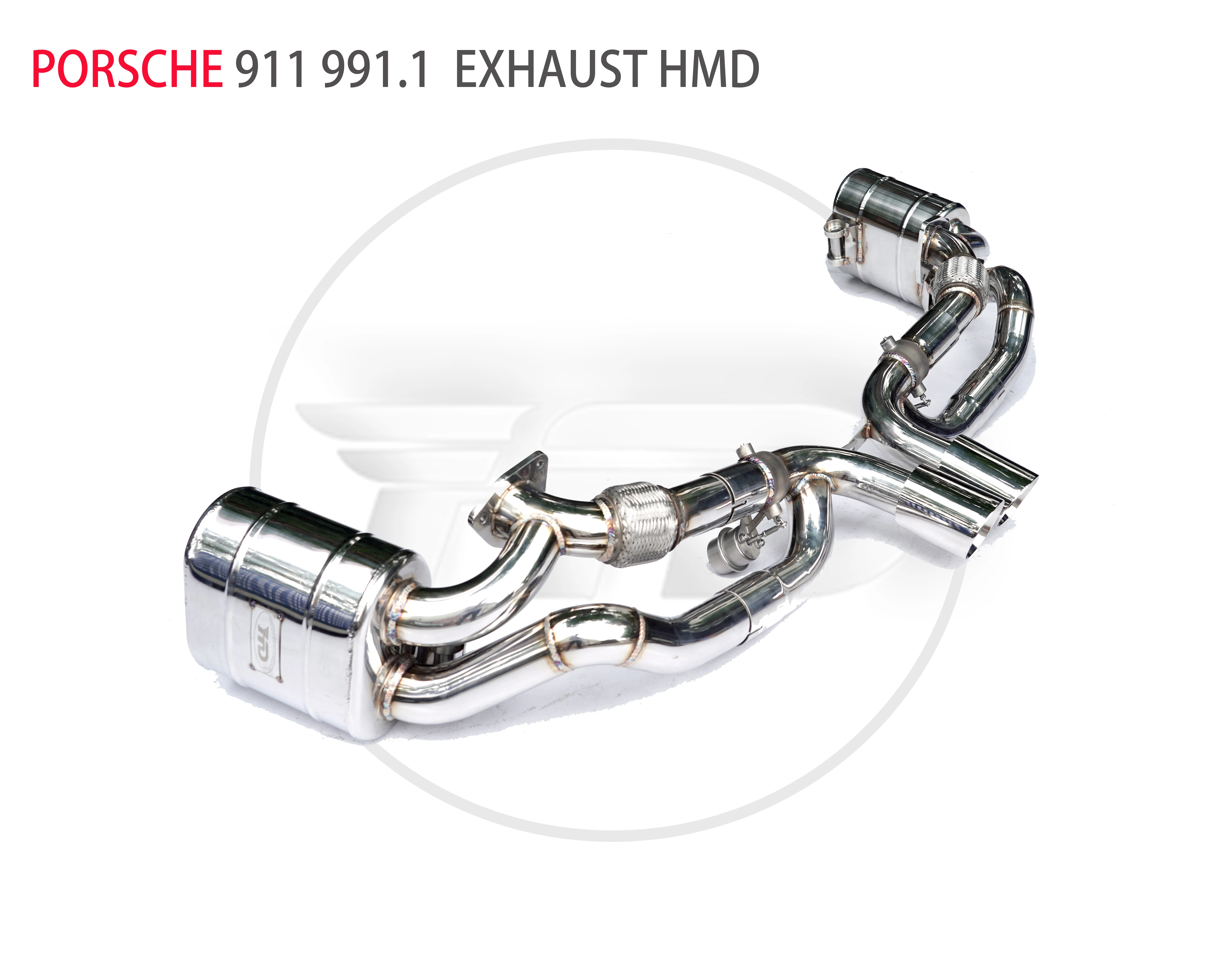 

HMD Exhaust System Manifold Downpipe Is Suitable For PORSCHE 911 991 992 997 996 Auto Modification Parts Valve Car Accessories