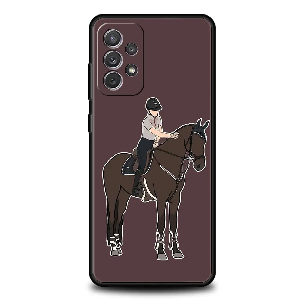 Frederik The Great beauty horse Case for Samsung Galaxy A51 A71 A21S A12 A11 A31 A52 A41 A32 A23 A33 A53 A73 A03S A13 5G Cover