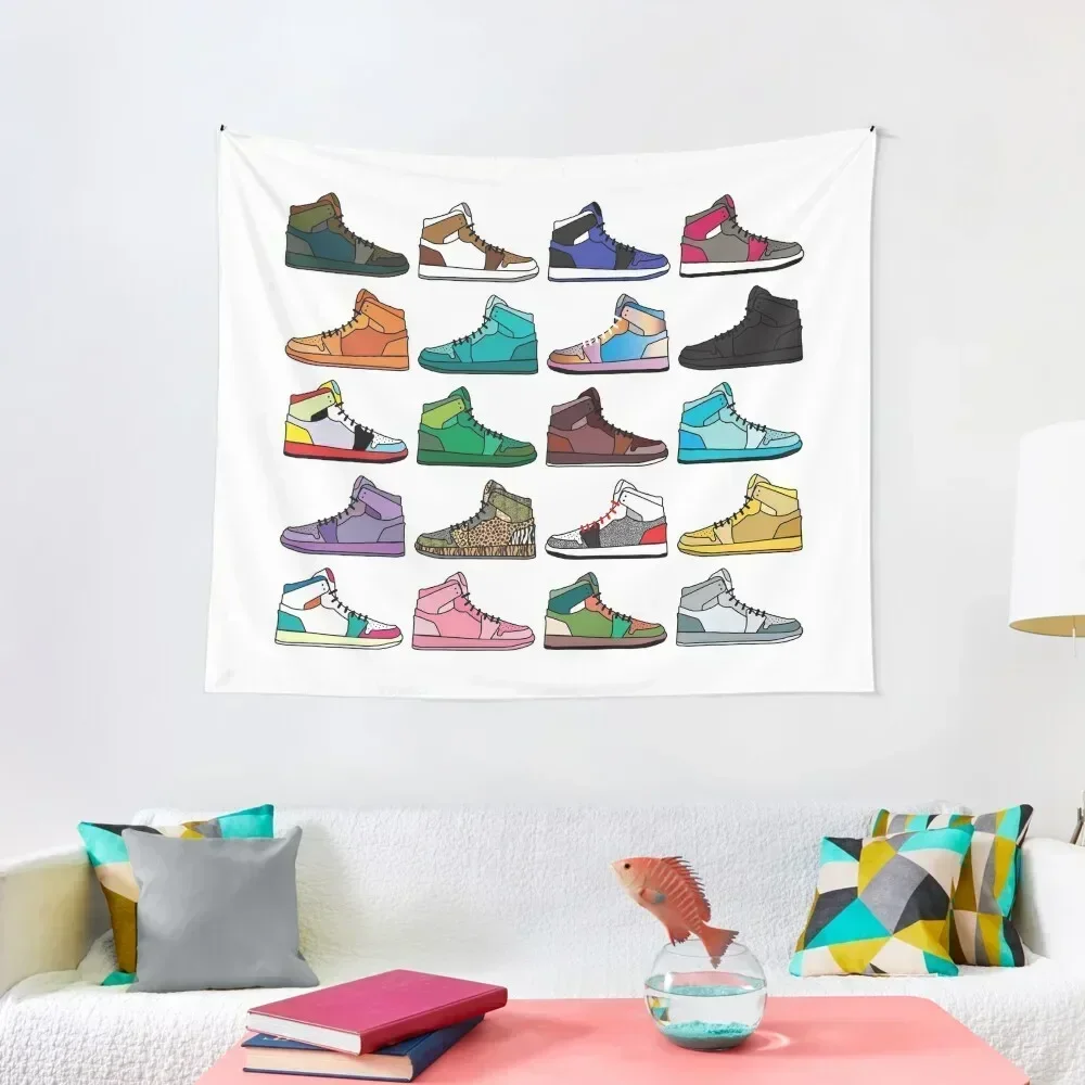 

Sneaker pattern Tapestry Decoration Room Wall Hanging Decor Home Decoration Tapestry