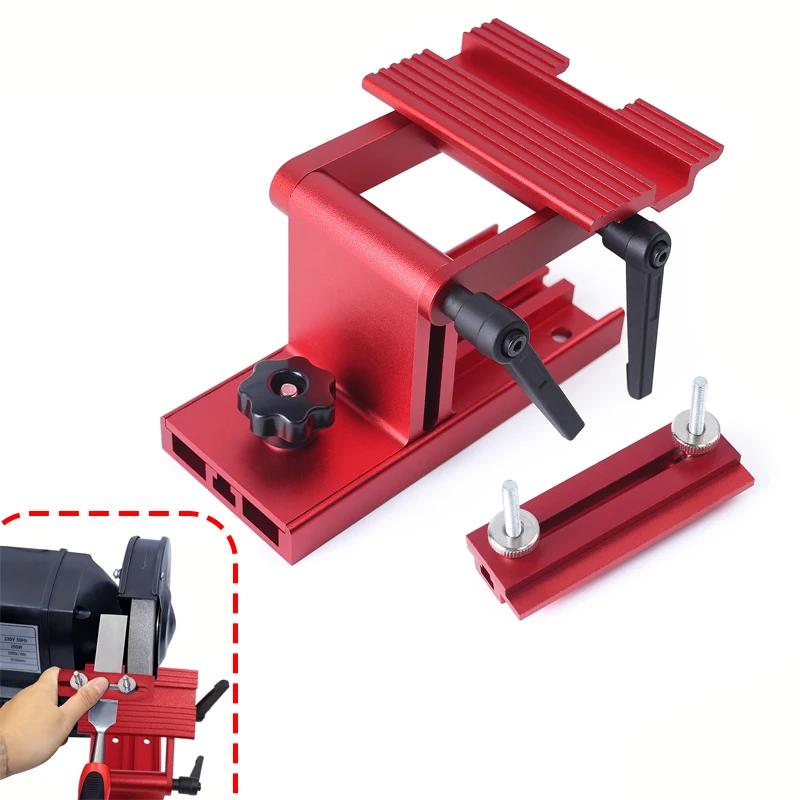 1Pc Adjustable Replacement Tool Sharpening Jig For 6/8 Inch Bench Grinders and Sanders Knife Sharpener System Woodworking Tools