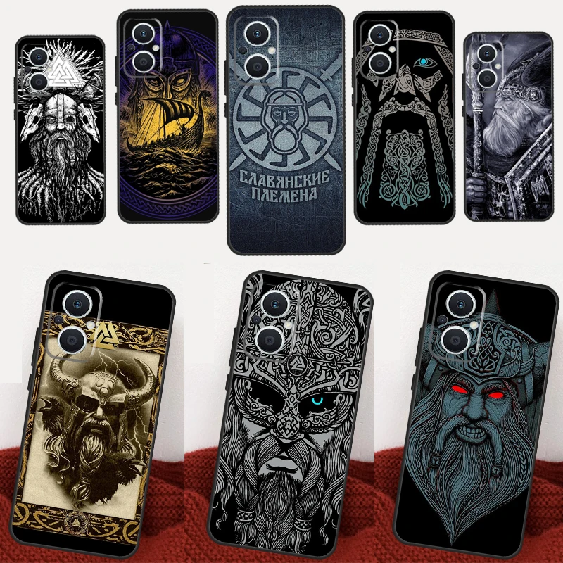 Odin Slavic Gods Case For OPPO Reno 7 6 8 Lite 2 3 4 5 Z 8T OPPO Find X3 Lite X2 Neo X5 X6 Pro Back Cover