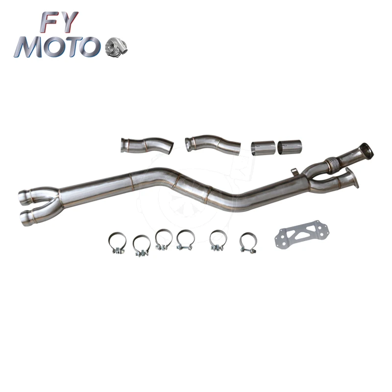 SS304 High Flow M PERFORMANCE 3.5 Inch Exhaust System for BMW S58 G80 M3 G82 M4 2020+ MidPipe with Brace