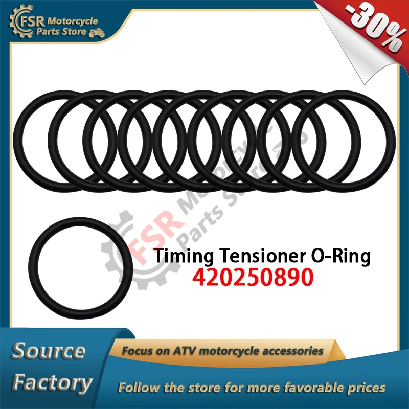 

10PCS TIMING TENSIONER O-RING,FOR CAN-AM DS 450 650 OUTLANDER TRAXTER RENEGADE SPYDER 500 800 1000 & SEA-DOO SKI-DOO,420250890