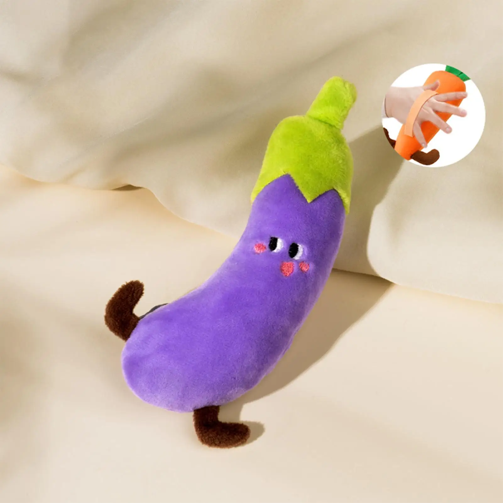 Baby Soothers For Sleep Anti-Startle Soft Hand Wrap Baby Sleep Plush Soother Doll For Boys Girls Resting Napping Bed Couch Home