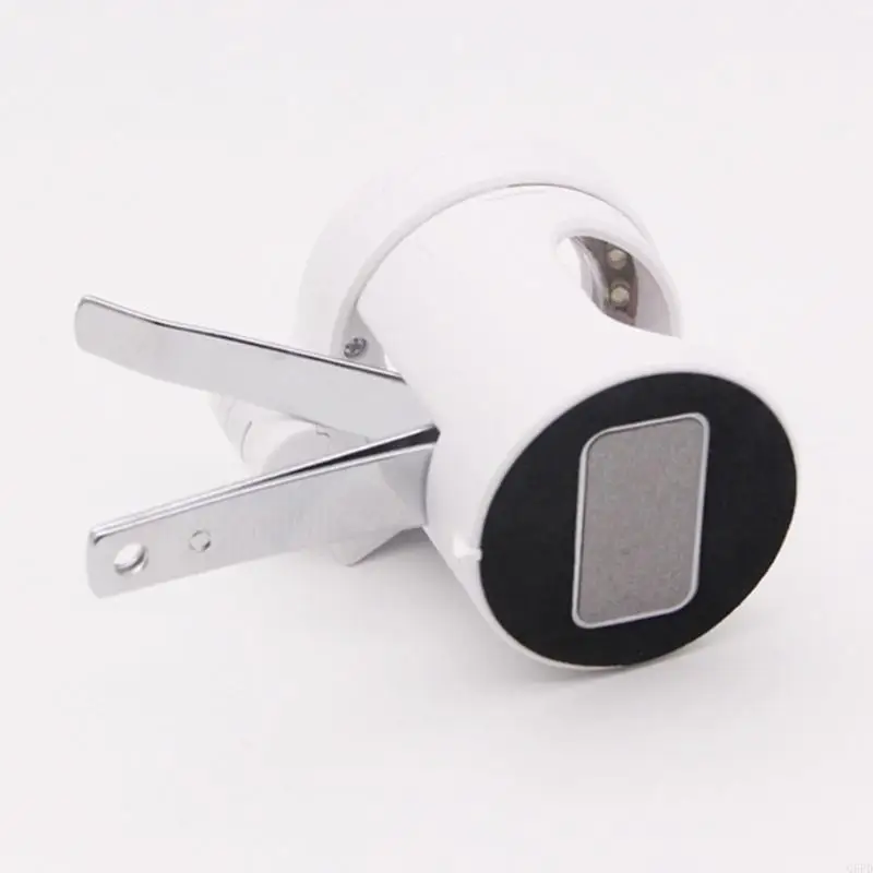 مجموعة واحدة من مقصات أظافر الأطفال الأسطوانية مع عدسة مكبرة مدمجة وإضاءة LED ساطعة لأعمال فنية مفصلة للأظافر لكبار السن