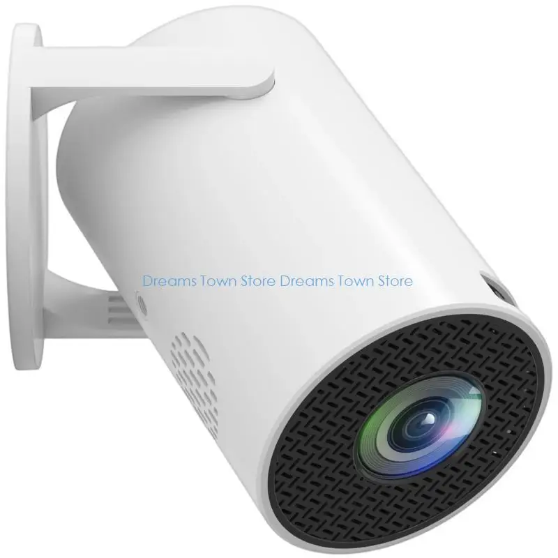 HX6A USB Mini Projetor Lente rotação 240 graus com correção automática multiuso