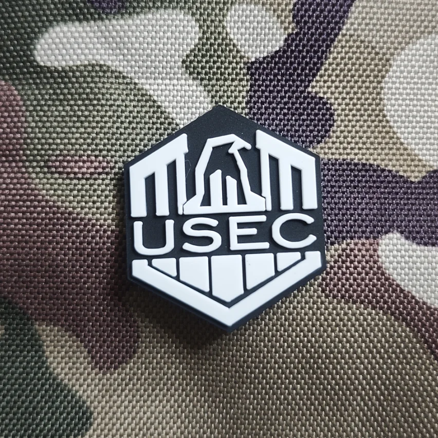 USEC Bear Parche PVC 3D Tarkov insignia táctica para ropa y mochila