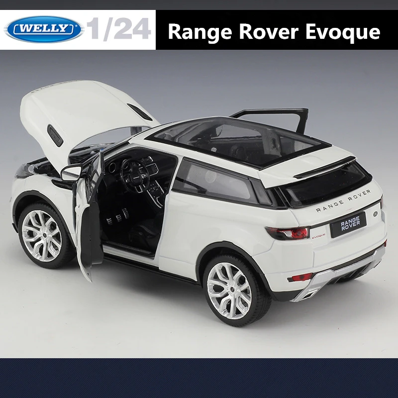 1:24 Land Rover Range Rover Evoque SUV Alloy Car Model Diecast Metal Toy Vehicle Car Model Simulation Collection Childrens Gifts