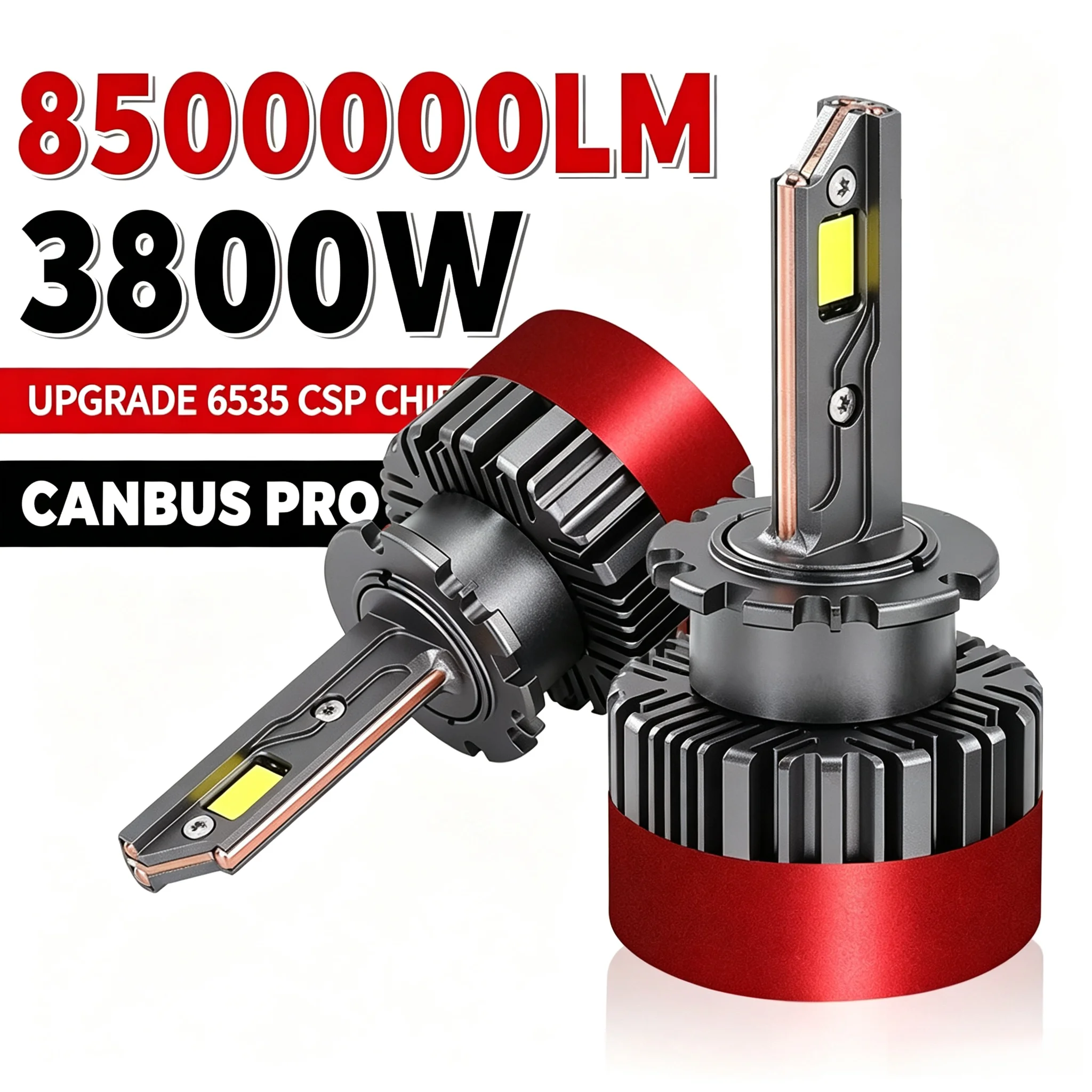 NXY D1S D2S D3S D4S D5S LED Headlight Bulb Canbus Decoder All In One HID Replacement Lens Lamp High Bright Car Front Light