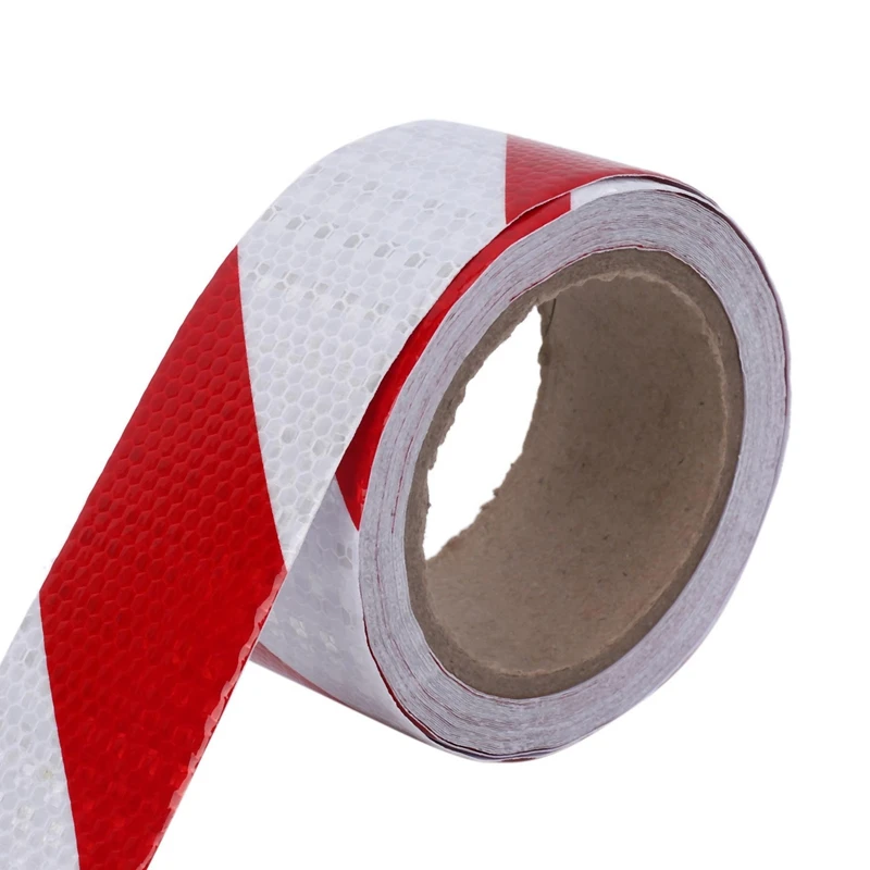 3 Pcs 10M X 5Cm Safety Warning Tape Reflective Tape Self Adhesive Tape Reflective Strip Traffic Reflective Stickers