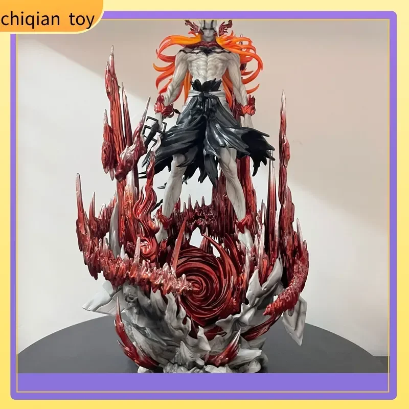

35cm Bleach Kurosaki Ichigo Hollowfication Ulquiorra Cifer Anime Figure Model Gk Statue Collection Desktop Decoration Ornament