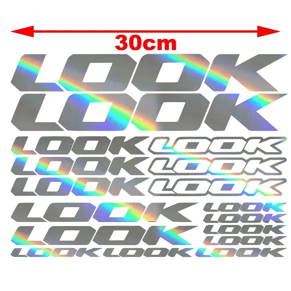 AliExpress NONE Die-Cut For LOOK Bike Bicycle Cycling Frame Decals Stickers Graphic Set Mountain Bike MTB BMX Road Frame