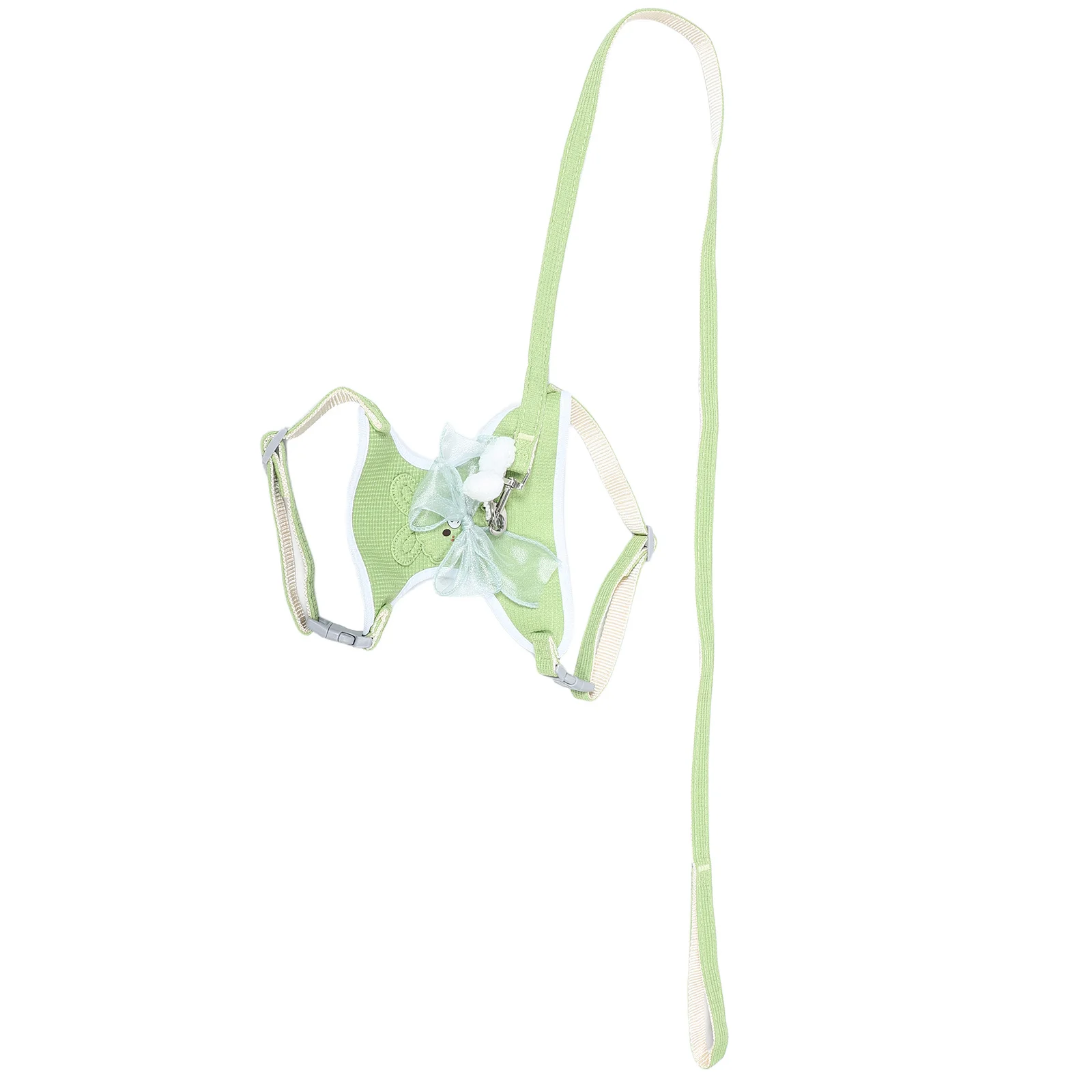 

Comfortable Adjustable Dog Harness for Small Breeds 4.5-9Kg Mesh Vest with Leash Puppy Walking Chest Strap Outdoor Activity