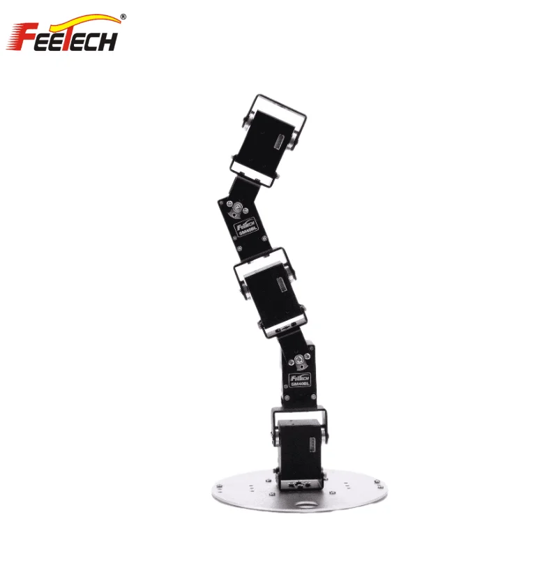 12V 40kg High Precision Double Ball Bearing Magnetic Encoder Large Angle Smart Serial Bus Brushless Industrial Robot Servo