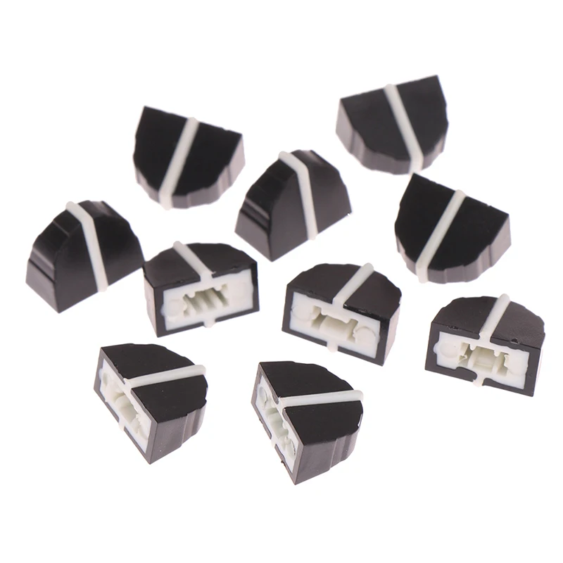 10Pcs DBX2231 Equalizer Fader Cap 11MMX9MM Hole 4MM Potentiometer Fader Knob Cap