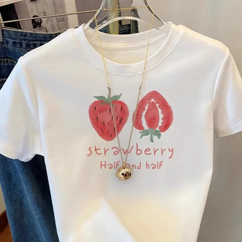 2025 gedruckt Kurzarm Plus Größe frauen Kurzarm T-Shirt Sommer Lose frauen T-Shirt Hohe Qualität Brief Muster CCXX229