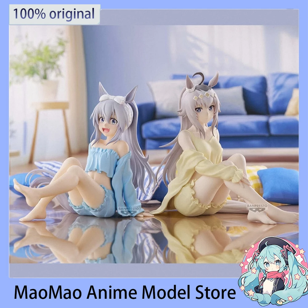 

Original Banpresto Relax Time (Umamusume: Cinderella Gray) Anime Figure Tamamo Cross Oguri Cap Action Collectible Model PVC Gift