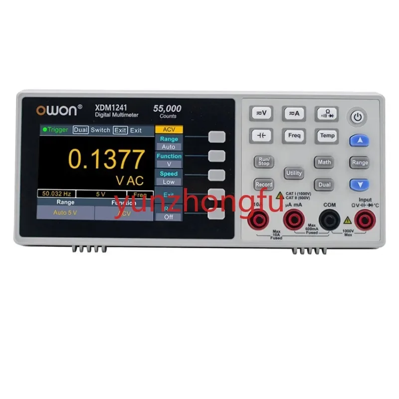 

Owon XDM1241 Digital Multimeter Portable Bench True RMS DC/AC Current Voltage USB Multimetro Tester Meter