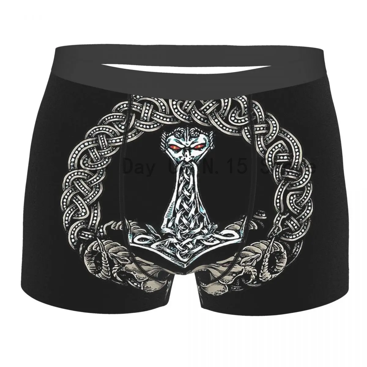 

Troth Ring Vikings Ragnar Lothbrok TV Series Underpants Breathbale Panties Man Underwear Sexy Shorts Boxer Briefs