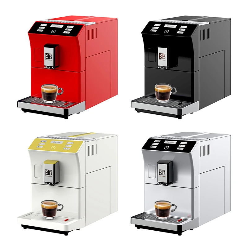 BTB  Espresso Coffee Maker Automatic Cleaning Hidden Bean tank Grinding Adjustable Simple Operation