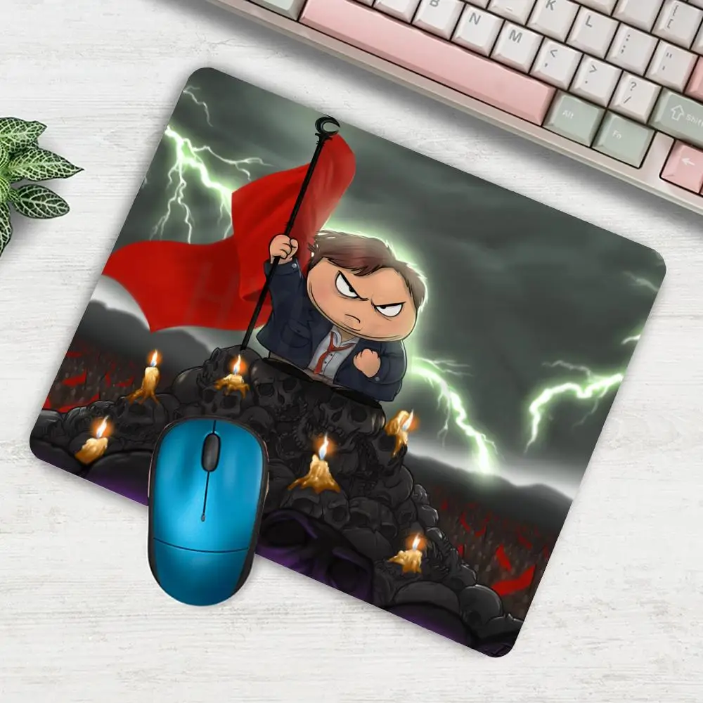 

HYBXAXC TV S-SouthS P-ParkES Small Mouse Pad Gaming Mouse Pad Locking Edge Big Computer Gamer Large Rubber Art