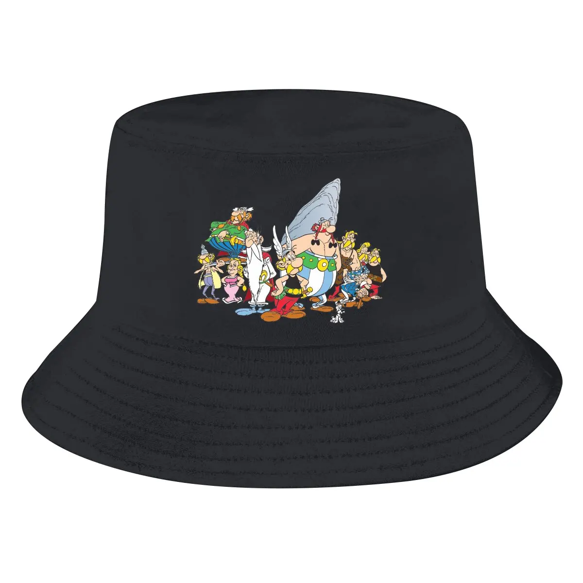 Asterix Obelix Unisex bob Bucket Hats Men And Women Outdoor sports cap Creative Gift