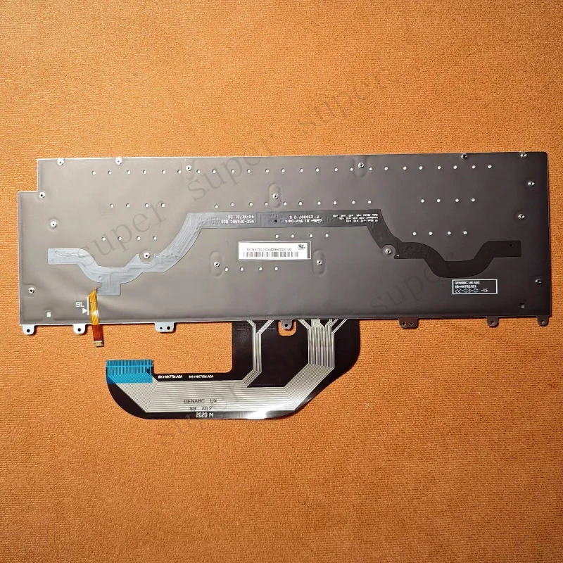 S+   0G4KWX G4KWX New Internal US Backlit Keyboard For Dell XPS 13 9340 Laptop