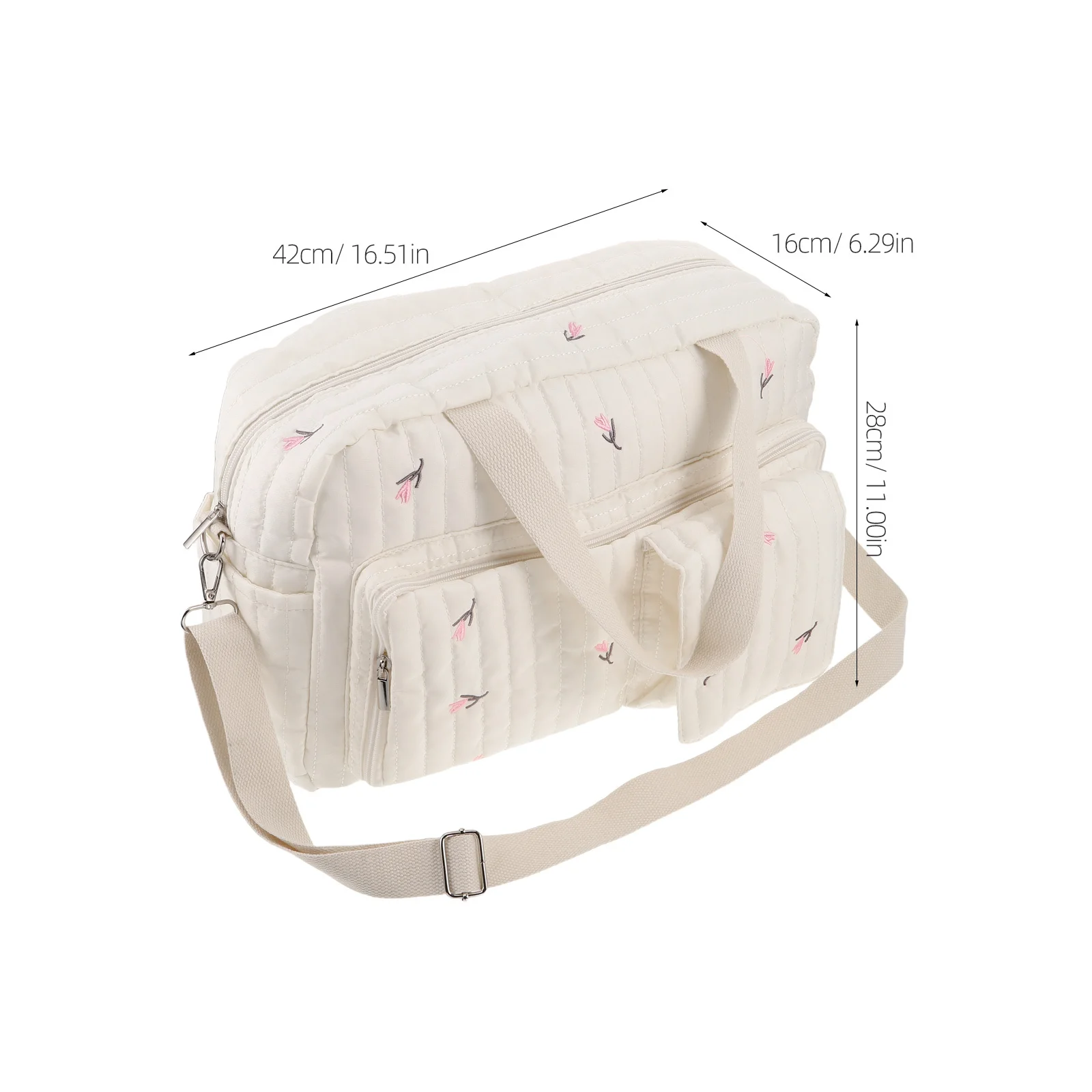 سعة كبيرة حقيبة سفر الأمومة حمل لمستشفى الأم أساسيات الحمل دائم الحفاض تغيير المنظم حفاضات حمل #2