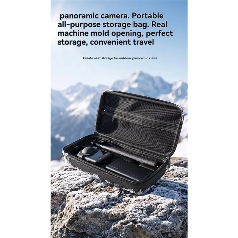 Hot Selling-For DJI Osmo Pocket 3 360 1/2 Gen Camera Hard Shell Carrying Case Travel Organizer For Accessories Storage Bag,For D