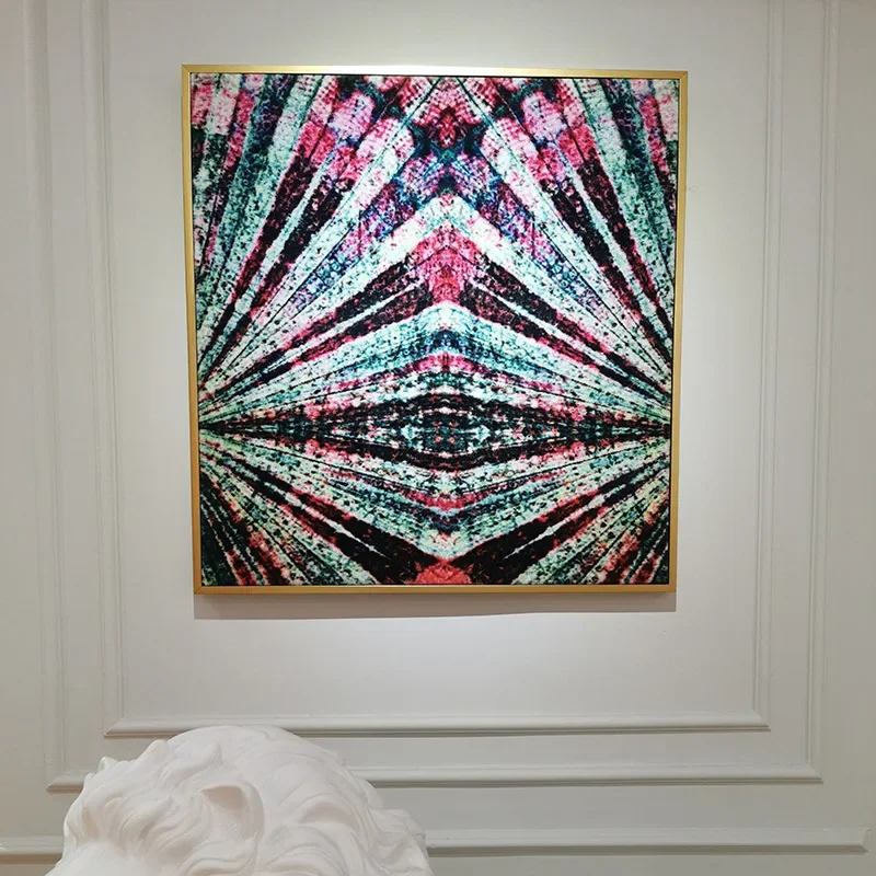 نسيج مصنوع يدويًا، مربع، غطاء حائط، لوحة زخرفية، إحساس عالي، كبير، فرنسي فني، نسيج