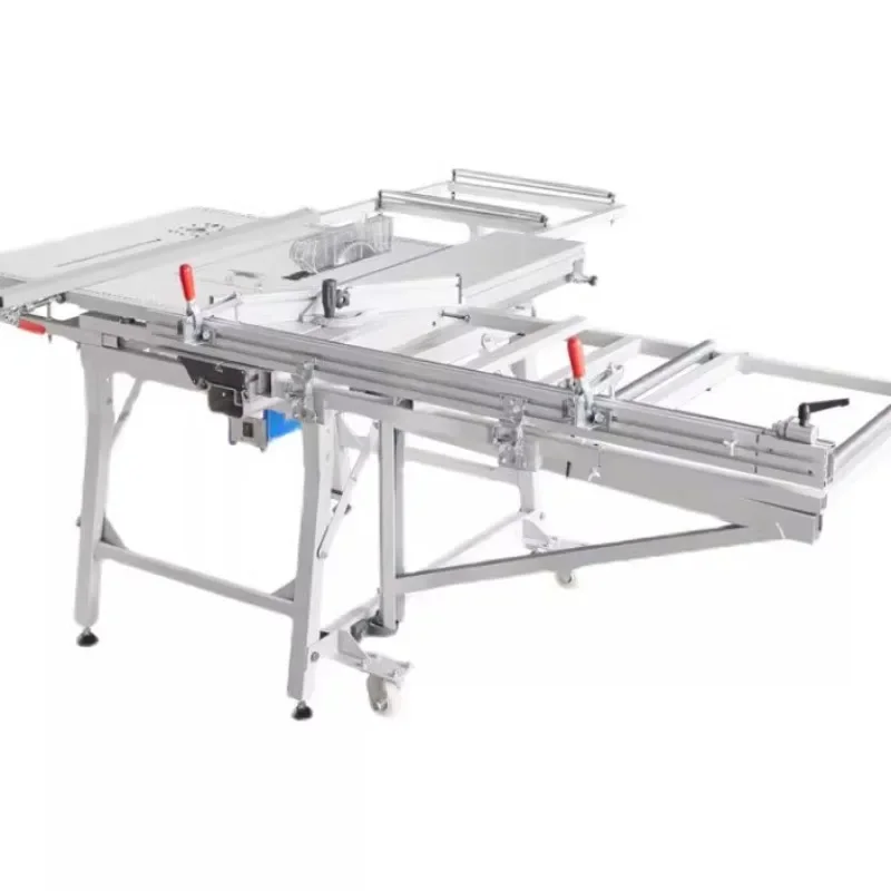 

Stainless steel woodworking table Multifunctional console Portable foldable lifting