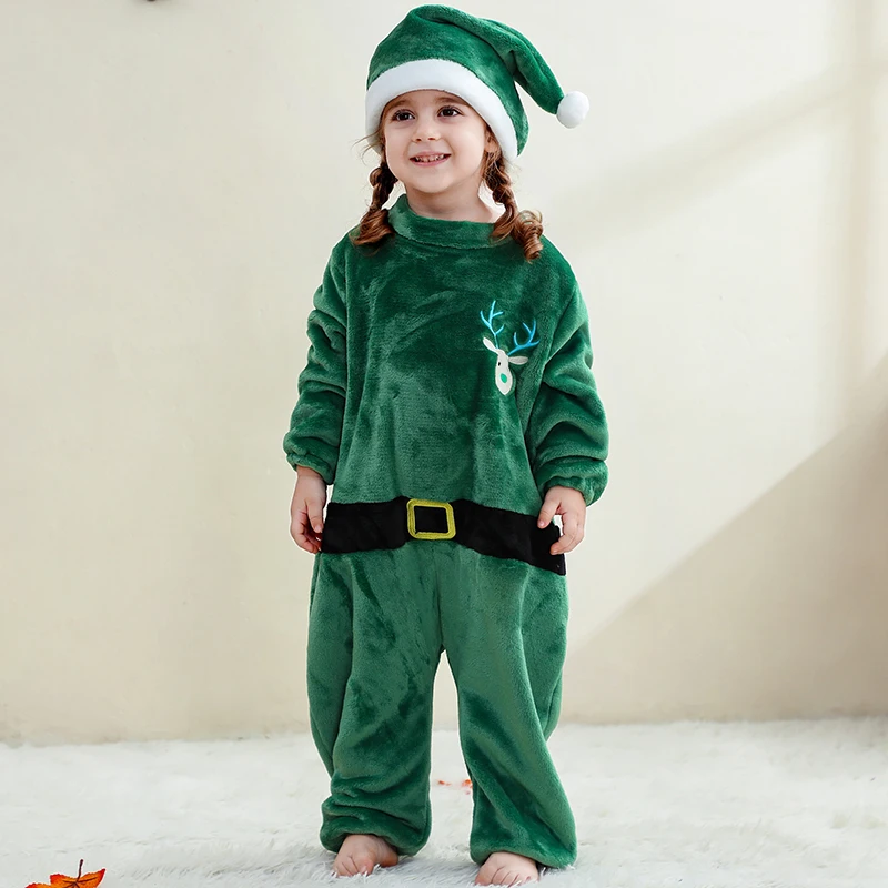 MICHLEY Karneval Baby Strampler Flanell Cosplay Kleinkind Säugling Kleidung Overall Bodysuits Jumpsuit Kostüm für Mädchen Jungen – Detail 38