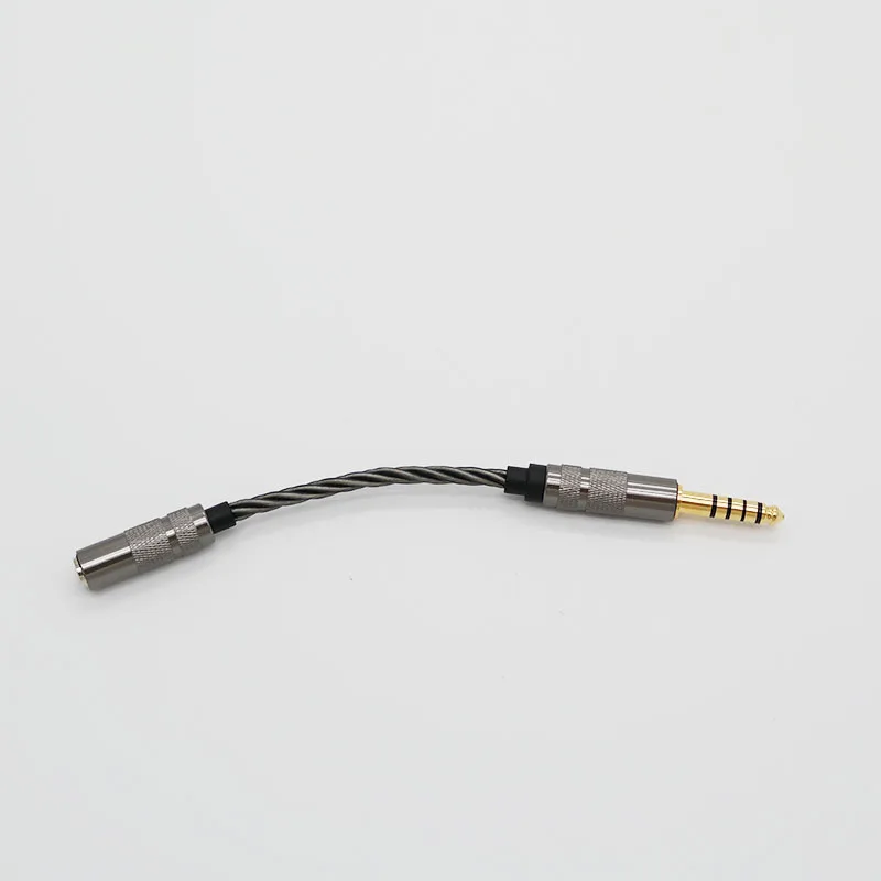 Przewód do konwersji balans 3.5mm do 4.4mm/2.5mm kabel audio 2.5mm do 3.5mm/2.5mm do 4.4mm kabel Adapter błyskawica/type-c do 3.5mm