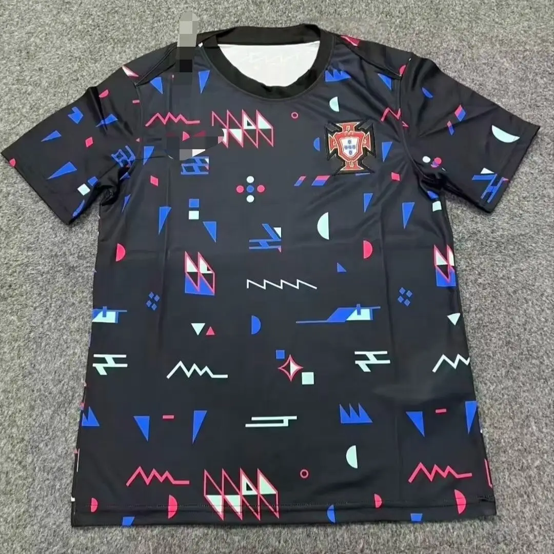 

Portuguese 3D Printed Short-sleeved Football Jerseys, Training Jerseys, National Team Jerseys, Quick-drying Downhill Motorcycles