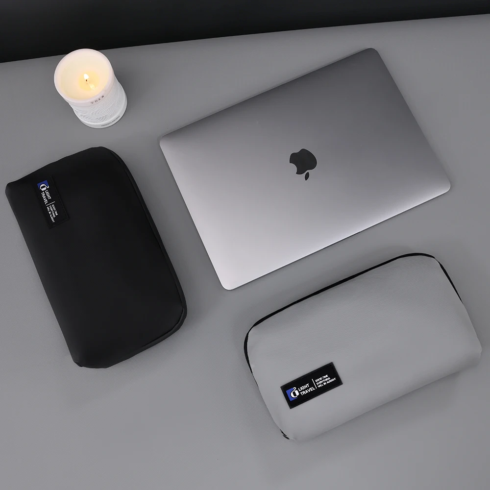 Draht USB Kabel Organizer Tasche Reise Kopfhörer Powerbank Daten Linien Lagerung Tasche Große Kapazität Maus Kabel Tasche – Detail 10