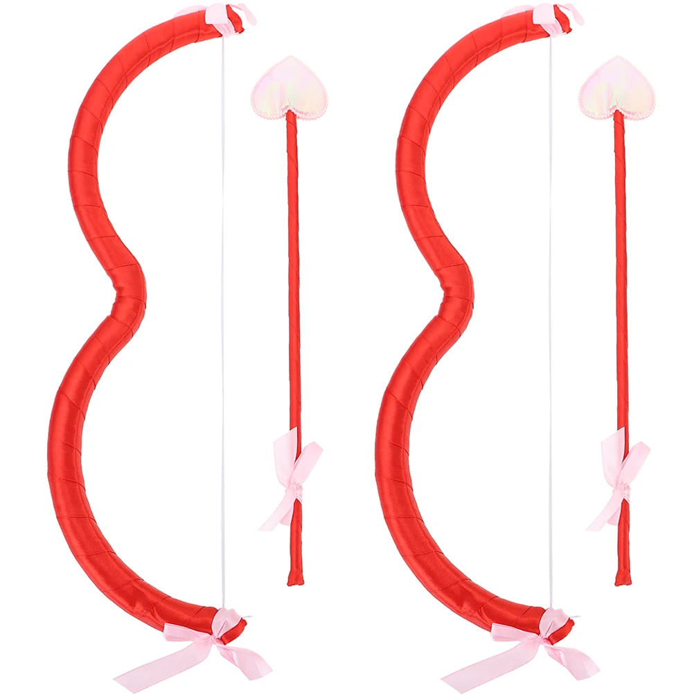 

5Pcs Cupid Bow Arrow Set Smooth Surface Hanging Ball Ornament DIY Wall Hanging Decoration Creative Decoration Festival