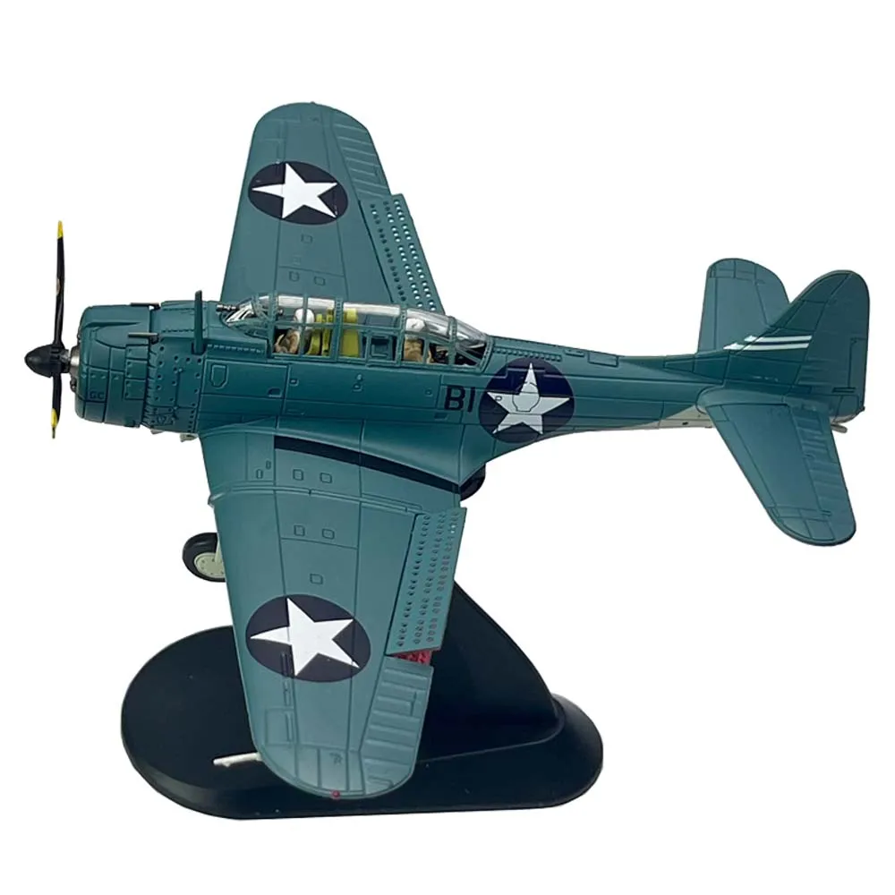 

1:72 1/72 Scale WWII Midway SBD Dauntless Dive Bomber Battle Finished Diecast Metal Plane Aircraft Military Model Gift Toy